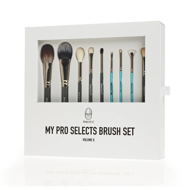 MYKITCO My pro selects brush set Volume II